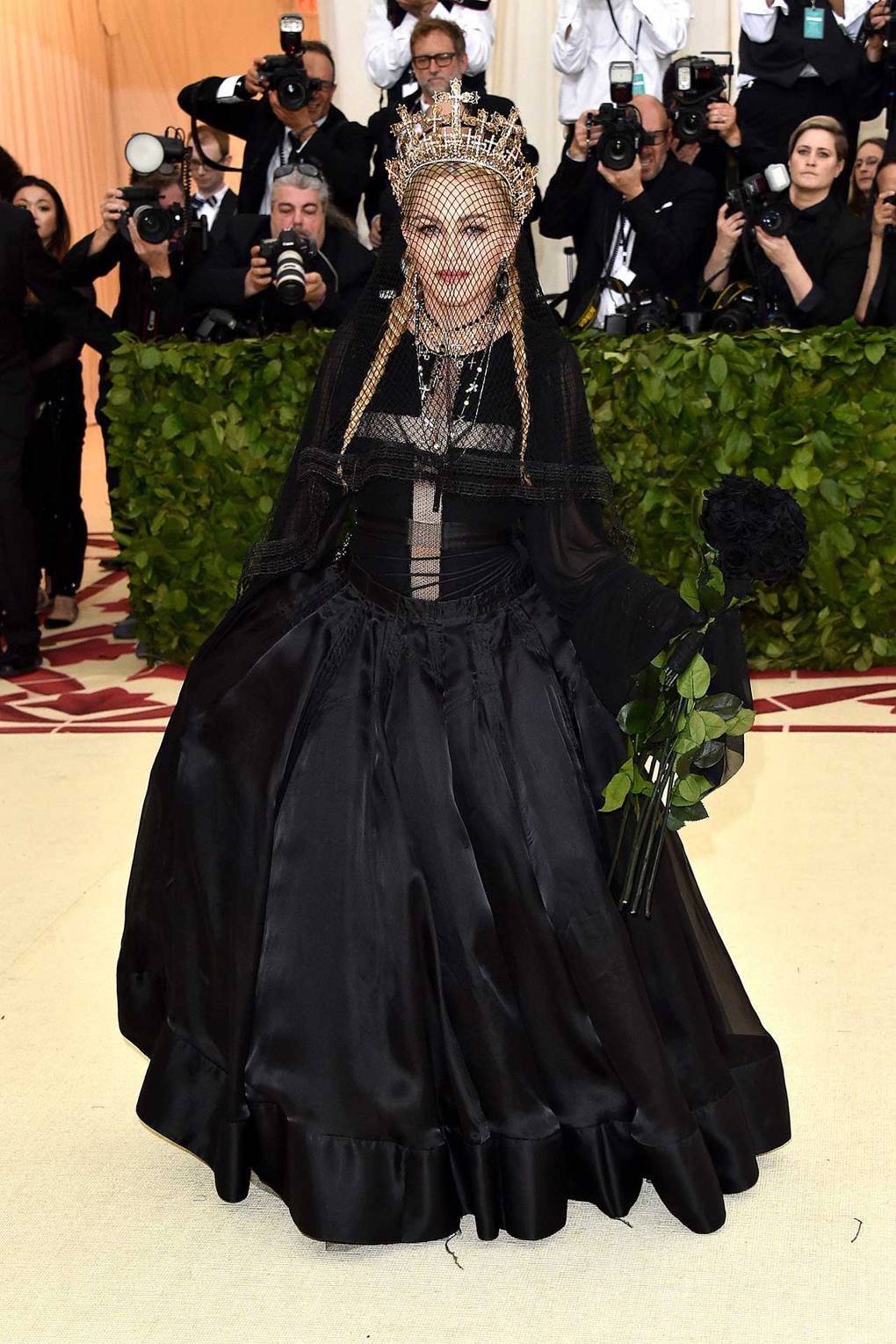 Madonna wearing Jean Paul Gaultier