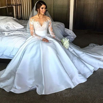 silk wedding dress min