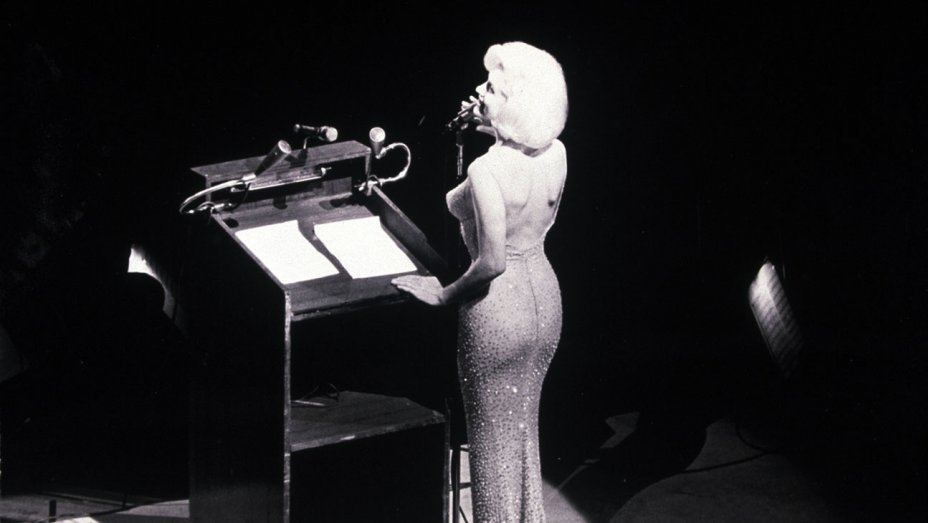 MARILYN MONROES HAPPY BIRTHDAY MR.PRESIDENT DRESS min