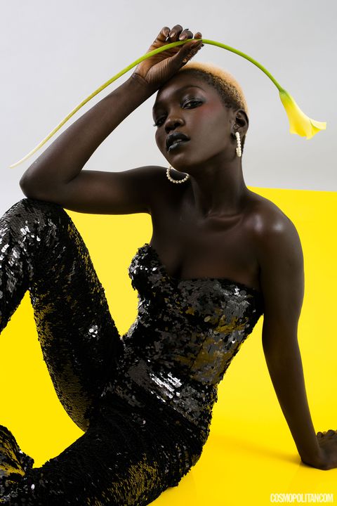 nyakim gatwech sequence dress min